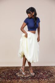 Crew Neck crop Top - Image 2