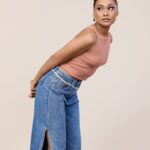 Boat Neck Rib Top