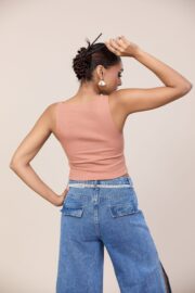 Boat Neck Rib Top - Image 3