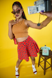 Crew Neck Crop Top - Image 3