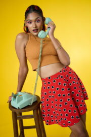 Crew Neck Crop Top - Image 4